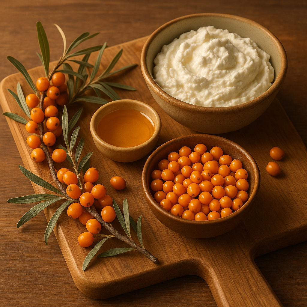 Rezept des Monats Oktober: Sanddornquark